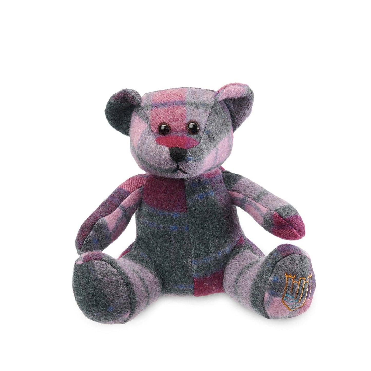 Lambswool Teddy in Bonnie Rose Tartan