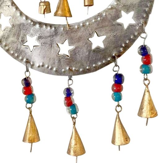 Hanging Sun, Moon & Stars Wind Chime