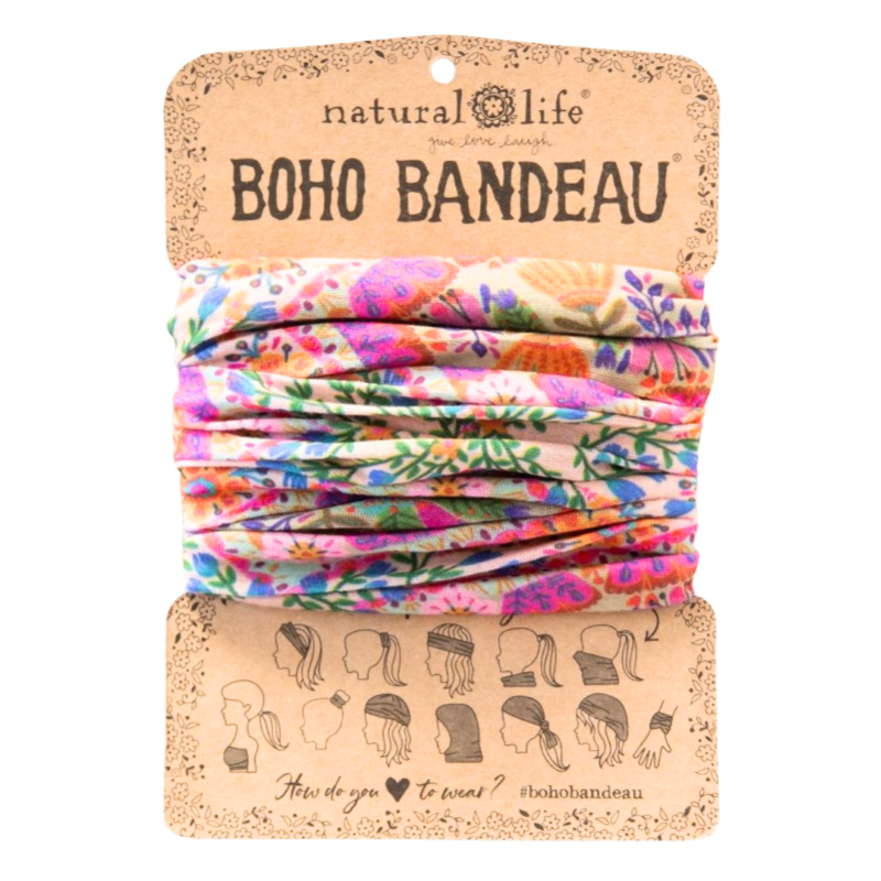 Bohemian Bandeau - Diamond Life - Pink