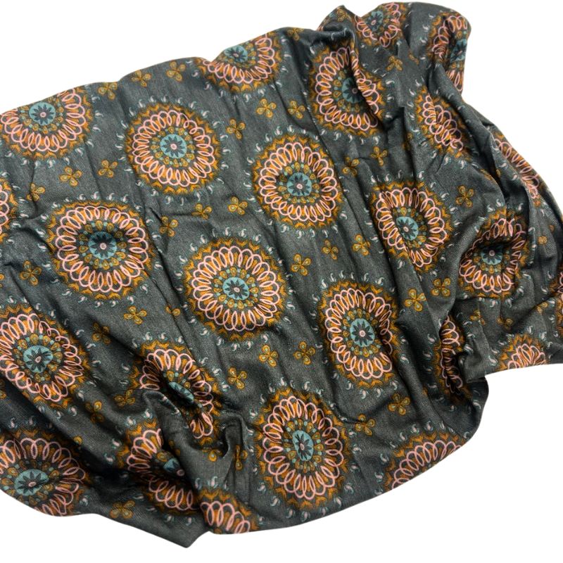 Bohemian Bandeau in Storm Grey Mandala
