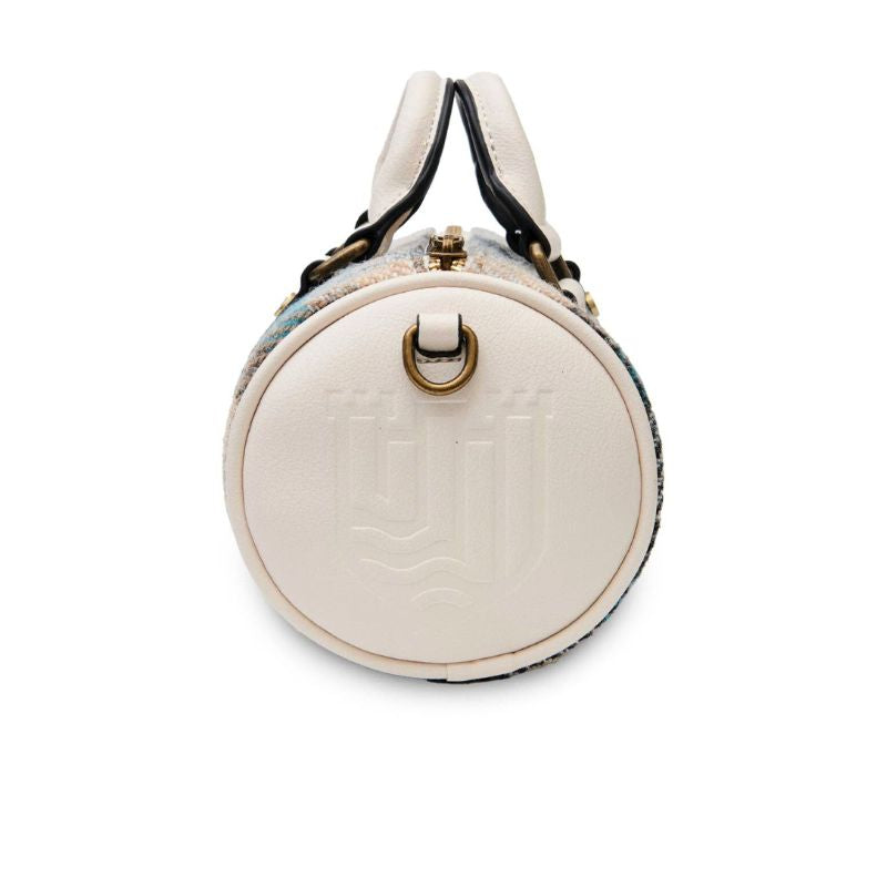 The Mini Duffel Bag in Beach Tartan