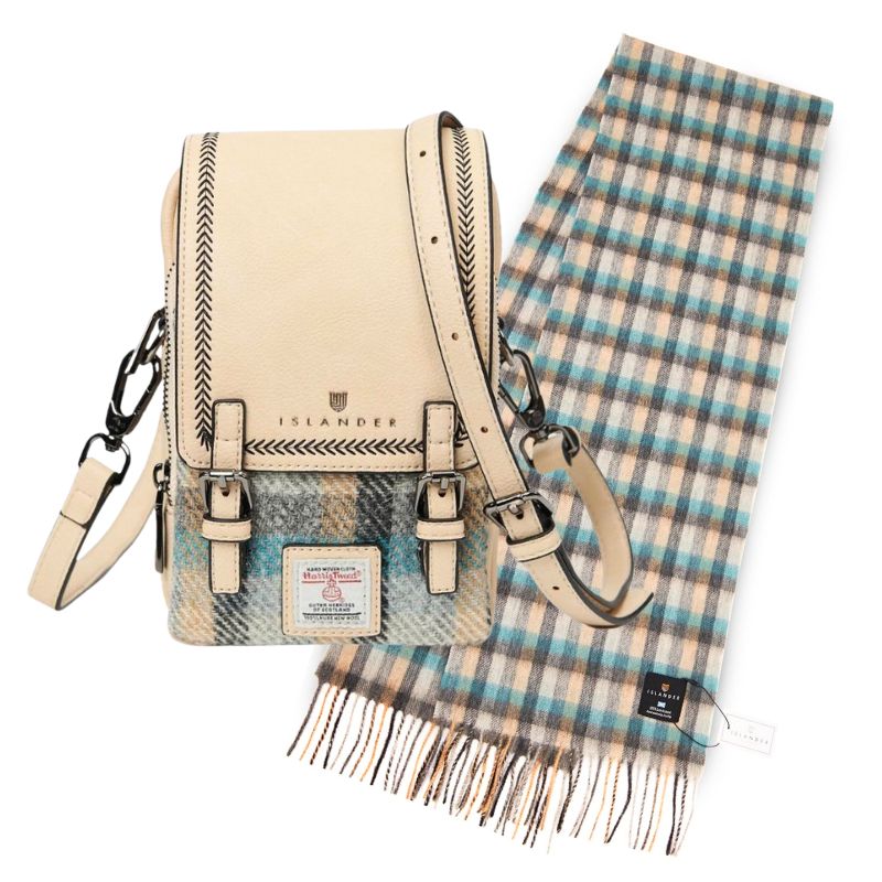 Islander Beach Tartan Lambswool Scarf