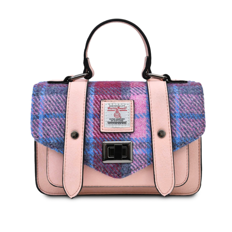 The Mini Satchel in Bonnie Rose Tartan