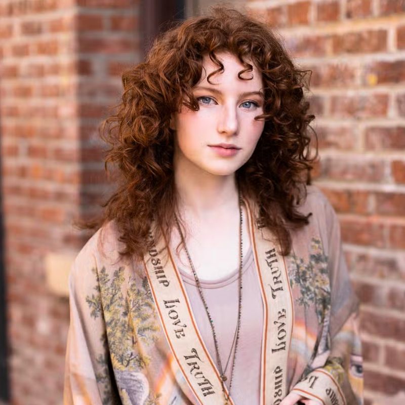 Friendship Love & Truth Vintage Wash Bamboo Kimono Jacket