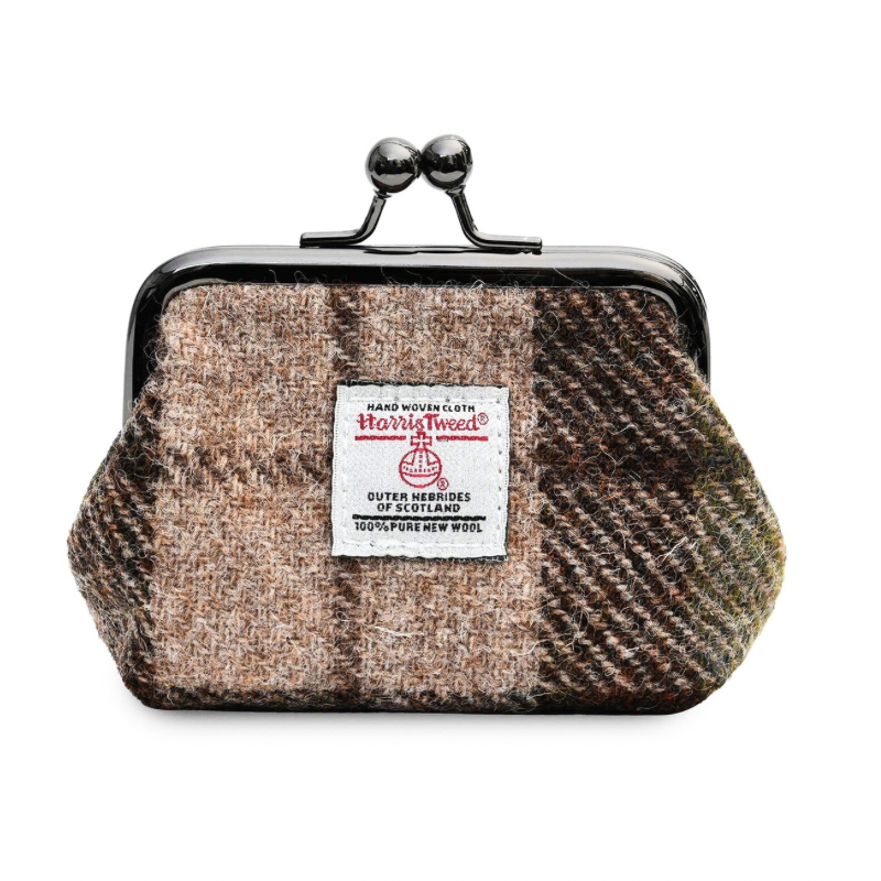 Coin Purse - Earth Tartan