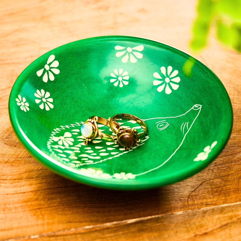 Woodland Hedgehog Trinket Dish