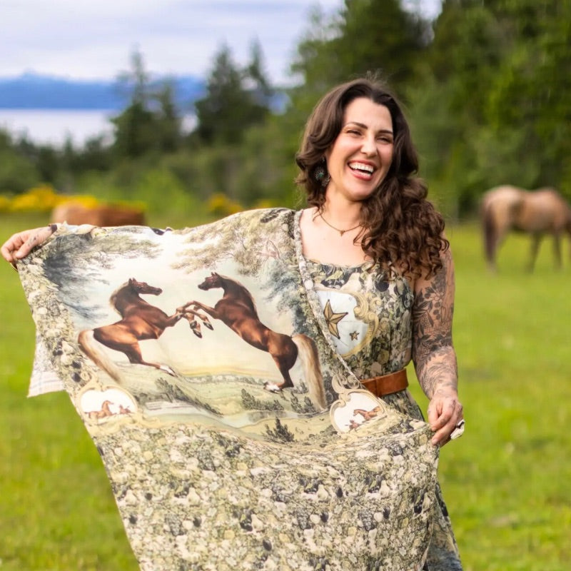 Born To Run Wild Scarf