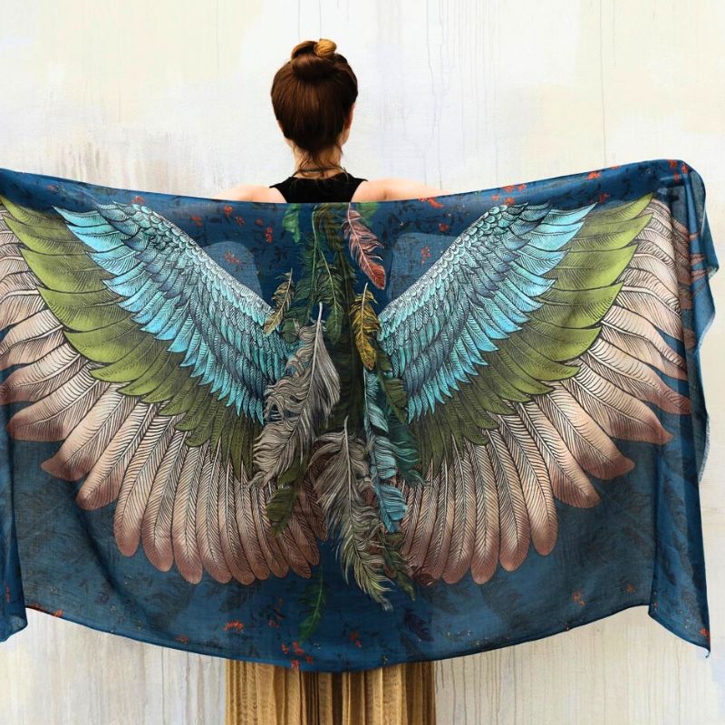 Shovava - Wings of Jasper Scarf/Shawl