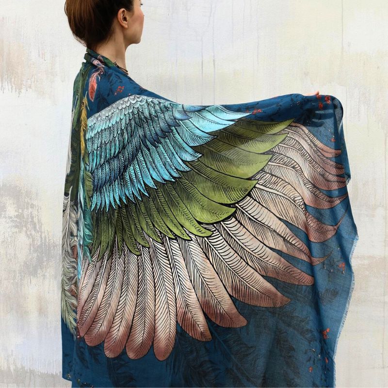 Shovava - Wings of Jasper Scarf/Shawl