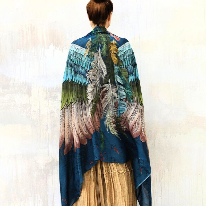 Shovava - Wings of Jasper Scarf/Shawl
