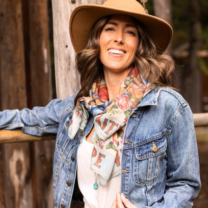 Love Language of the Soul Bamboo Scarf