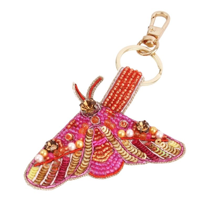 Magic Moth Keyring/Bag Charm