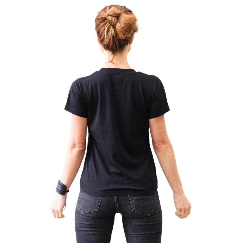 Shovava - Raven Spirit Black Organic Cotton Tee