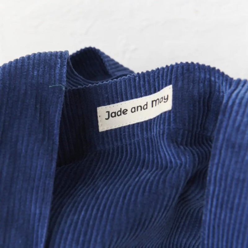 Cord Tote Bag - Navy