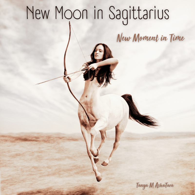 New Moon in Sagittarius  (November 24th)