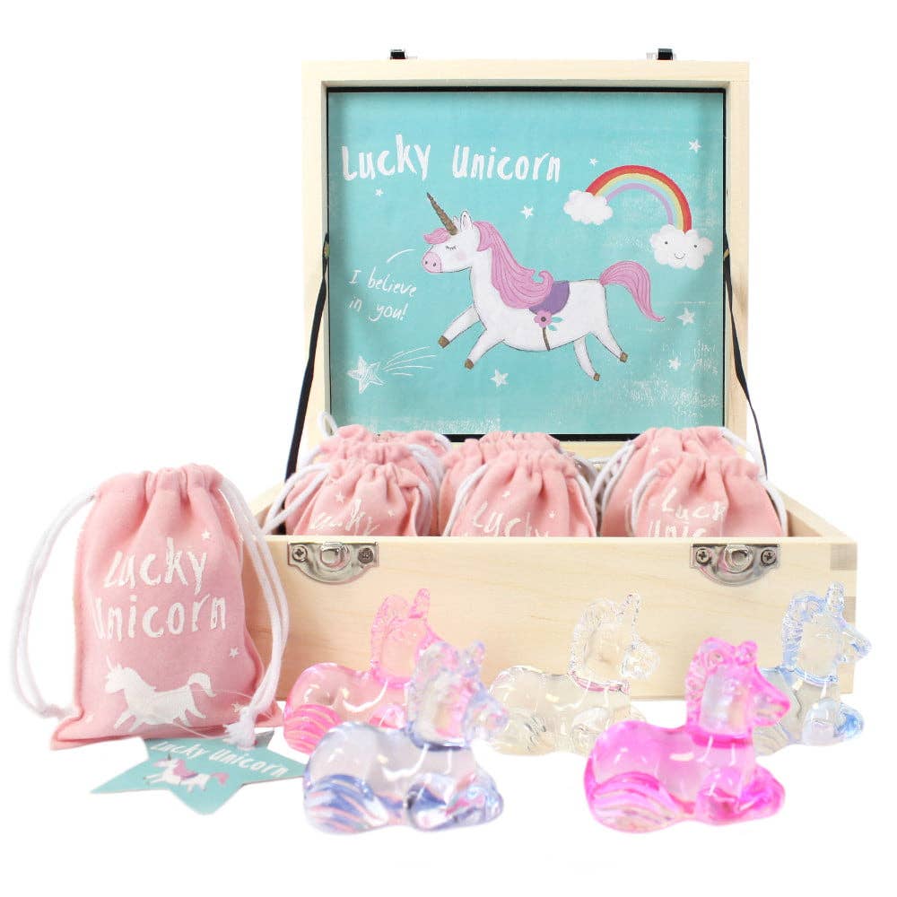 Lucky Unicorns in Gift Pouch