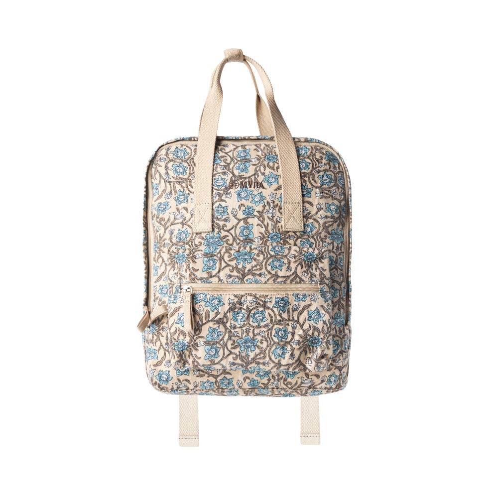 Pine Meadow Cotton & Leather Crossbody Bag/Backpack