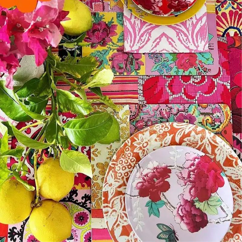 Anna Chandler Set of 4 Placemats - Printemps