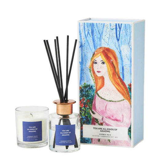 You Are All Kinds of Amazing Candle & Diffuser Set