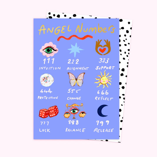 Angel Numbers Card