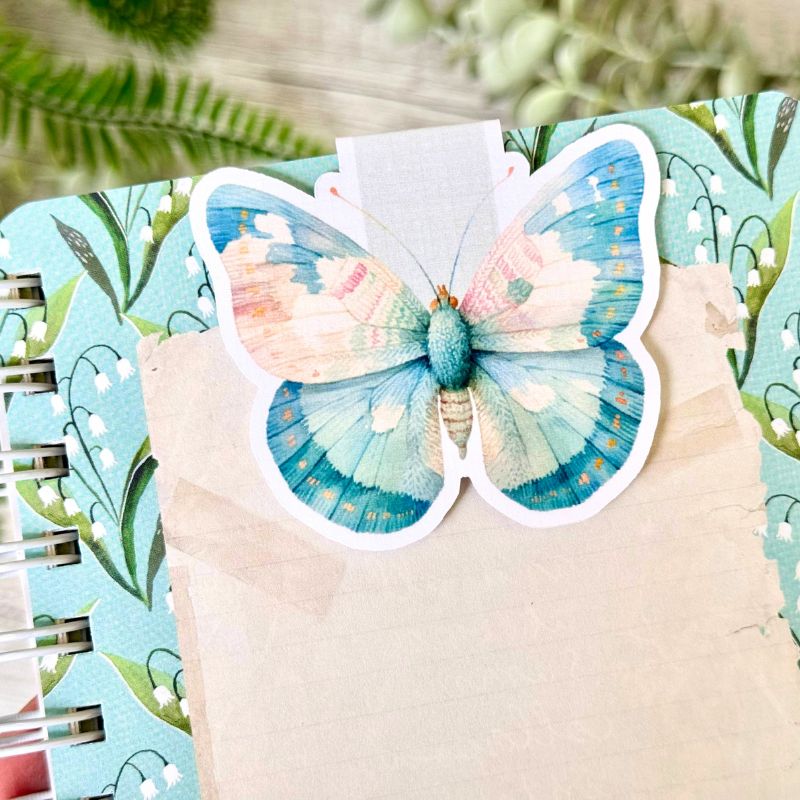 Pastel Butterfly Magnetic Bookmark - 3 Designs