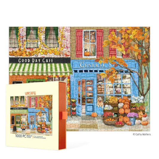 Autumn on Main 1000pc Puzzle by WerkShoppe