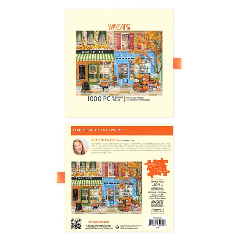 Autumn on Main 1000pc Puzzle by WerkShoppe