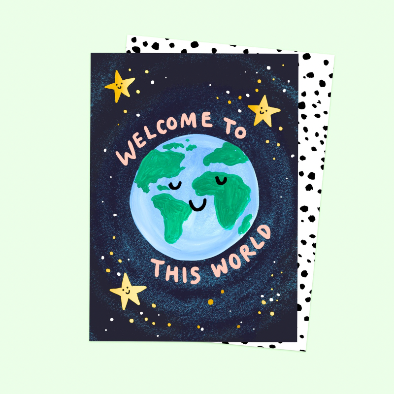 Welcome to the World Card