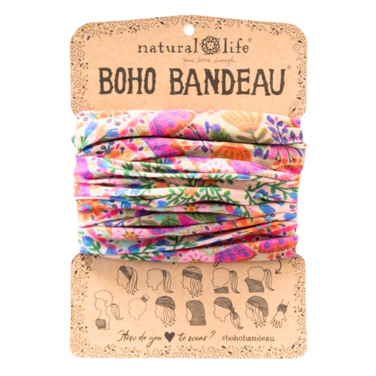 Bohemian Bandeau - Diamond Life - Pink
