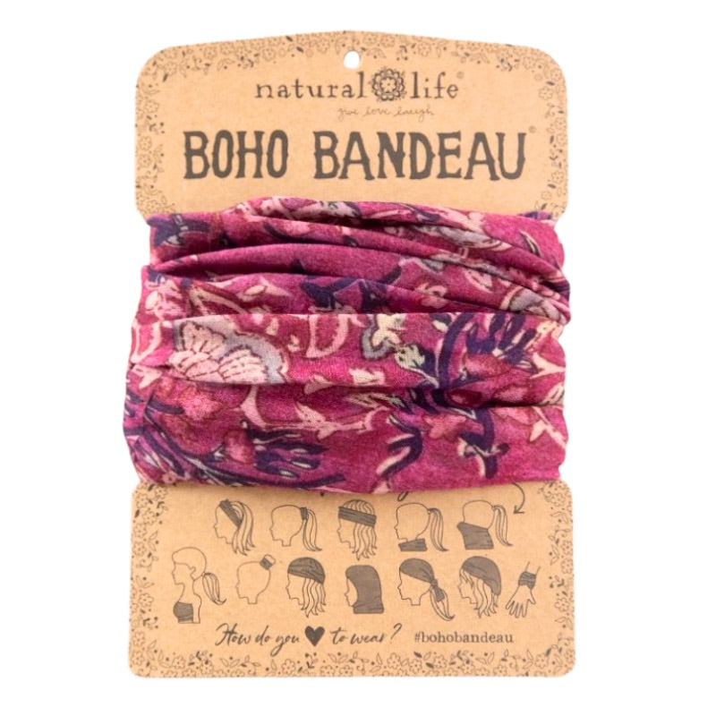 Bohemian Bandeau in Indian Mauve