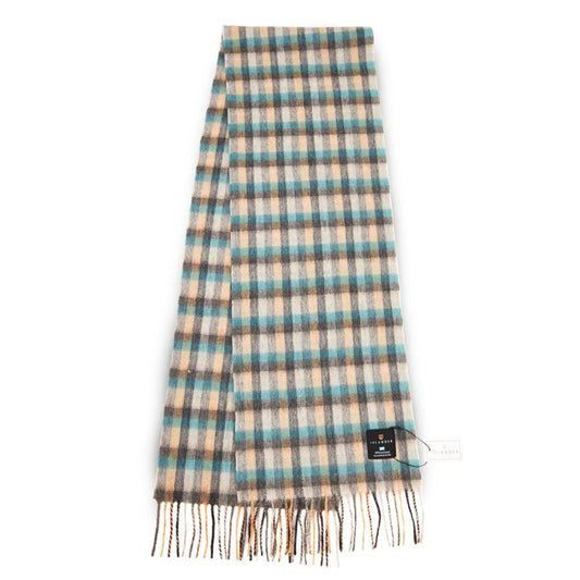 Islander Beach Tartan Lambswool Scarf