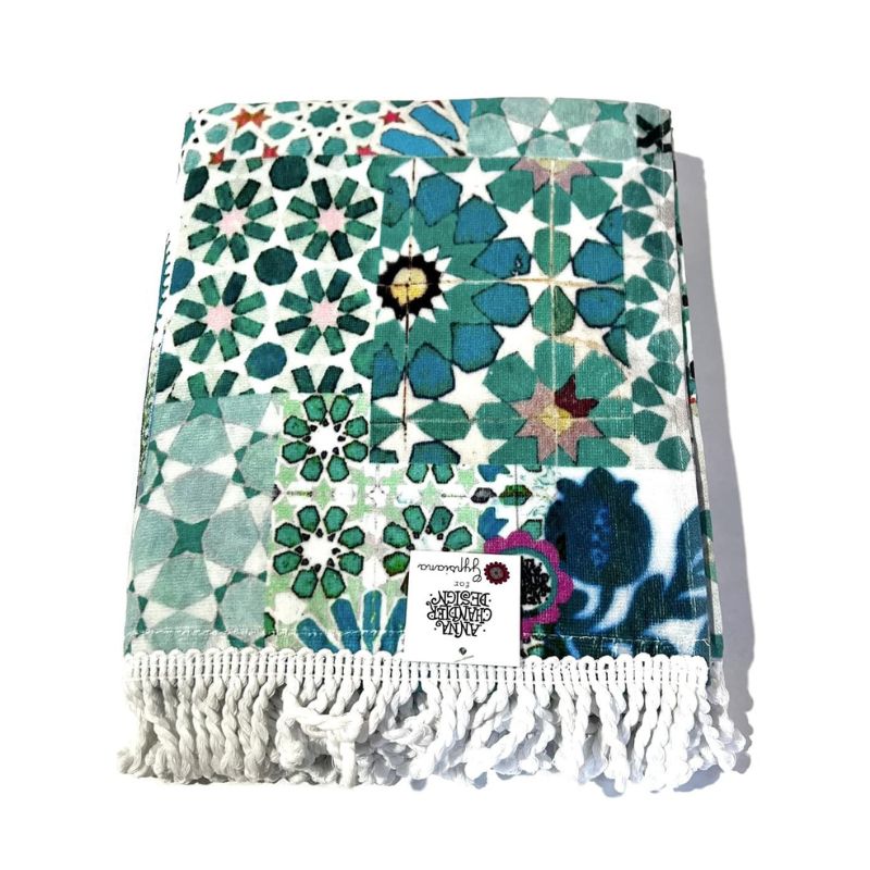 Anna Chandler Beach Towel - Casablanca