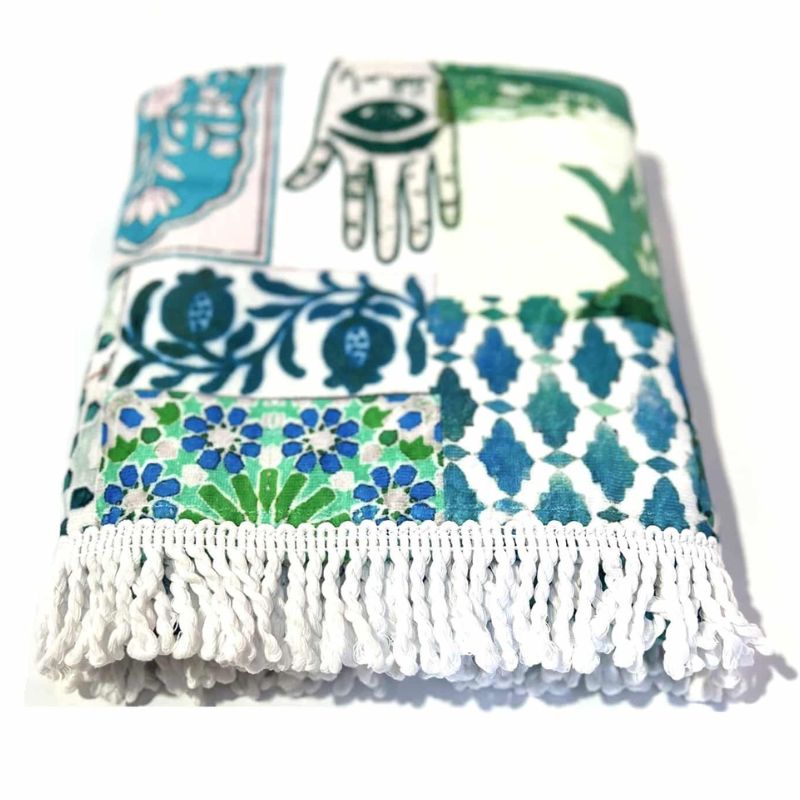 Anna Chandler Beach Towel - Casablanca