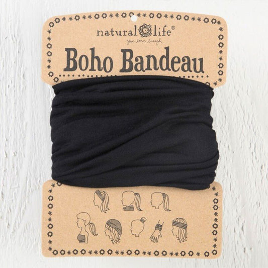 Bohemian Bandeau in Basic Black