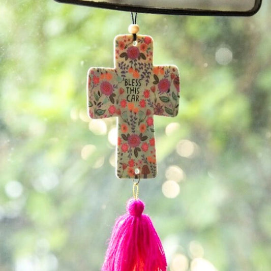 Car Air Freshener - Bless This Car