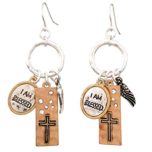 I Am Blessed Earrings