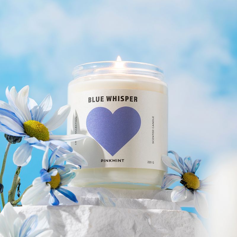 Blue Whisper Soy Candle