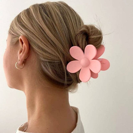 Claw Clip - Flower - Blush
