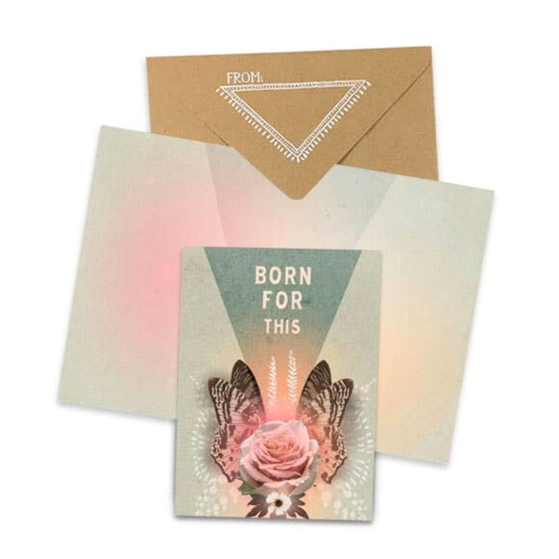 MINI Greeting Card - Born For This