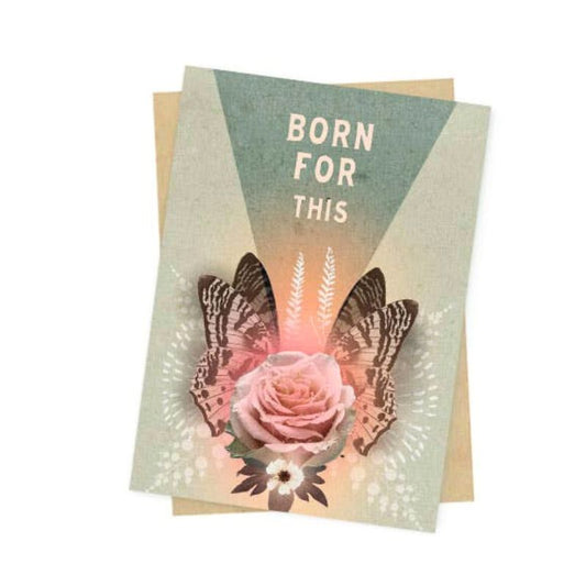 MINI Greeting Card - Born For This