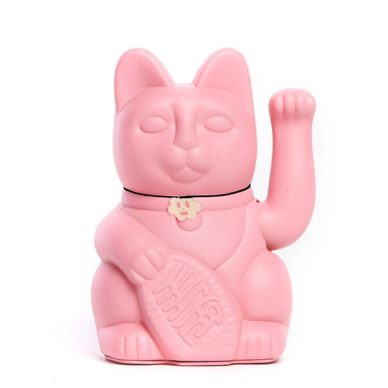 Diminuto Cielo Lucky Cat in Bubblegum Pink for True Love (self & soulmate)