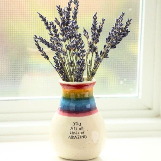 Be Happy Bud Vase - You’re Amazing