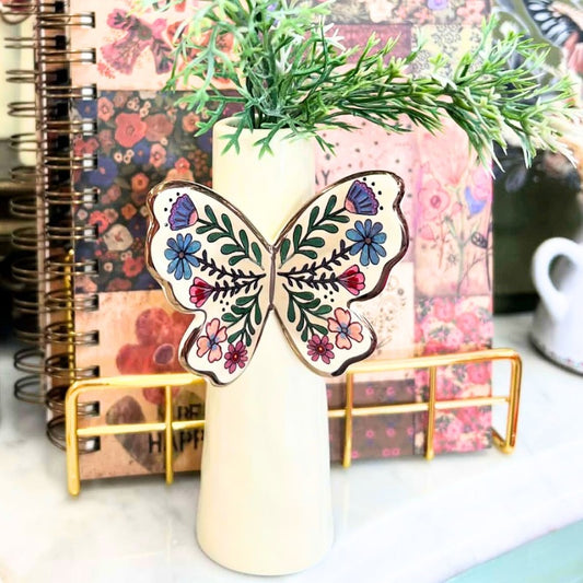 Butterfly Blessings Bud Vase