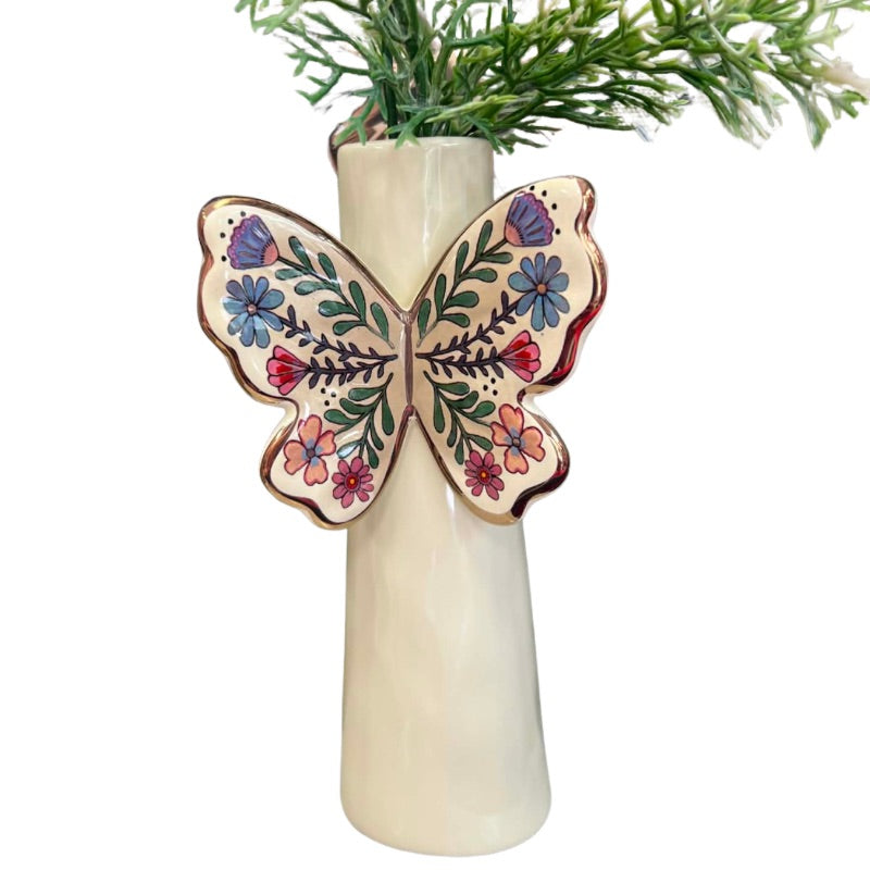 Butterfly Blessings Bud Vase