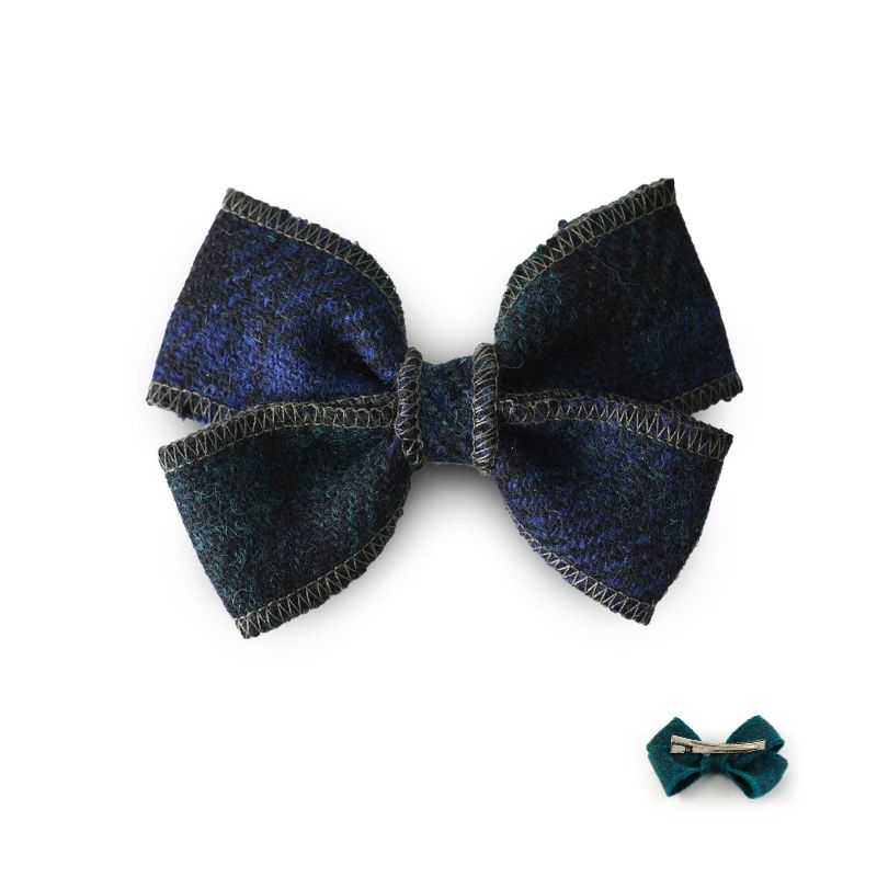 Islander UK Hair Clip in Black Watch Tartan