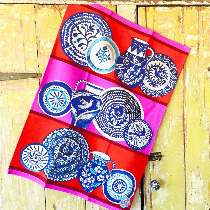 Anna Chandler Cocina Tea-Towel