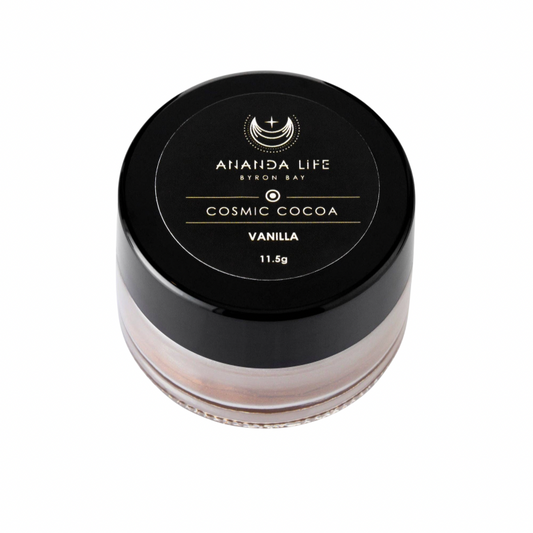 Ananda Natural Lip Balm in Cosmic Cocoa