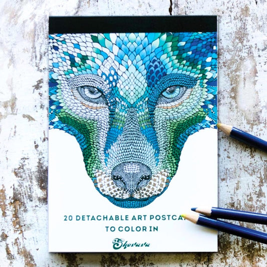 Shovava Adult Colouring Book