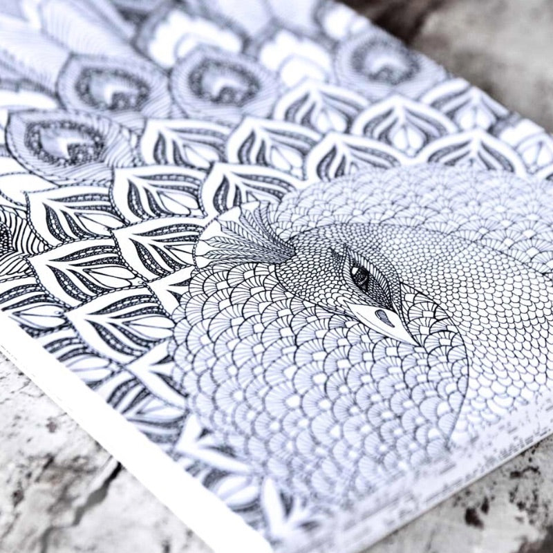 Shovava Adult Colouring Book