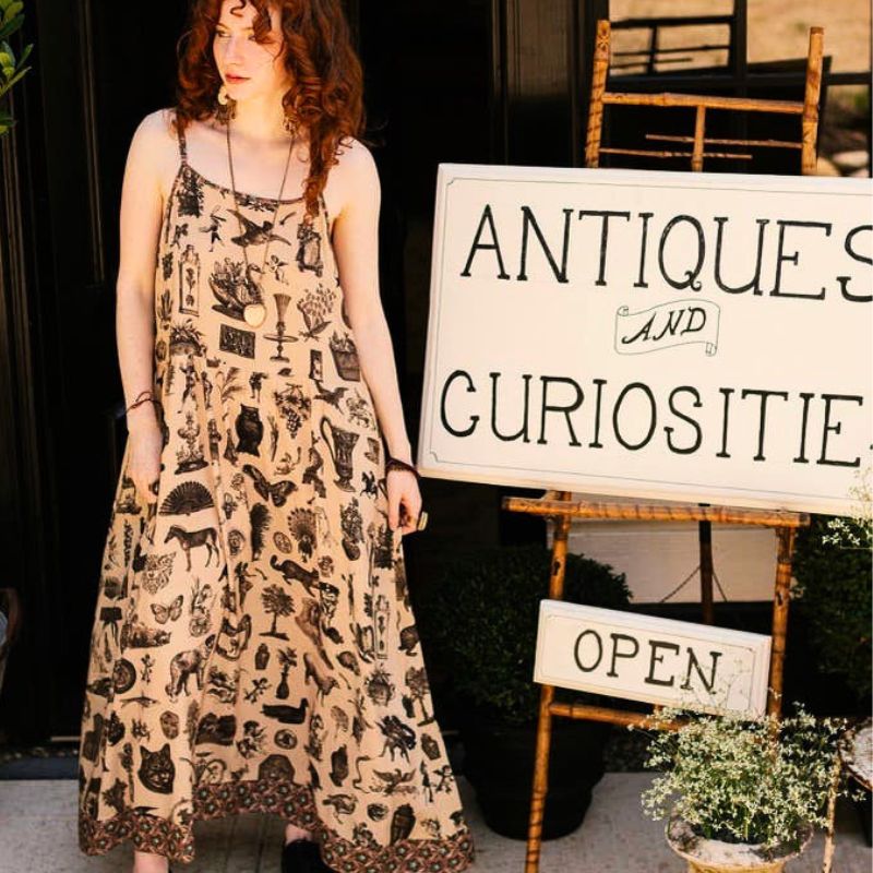 Curiosities Bohéme Long Maxi Slip Dress Large/XLarge